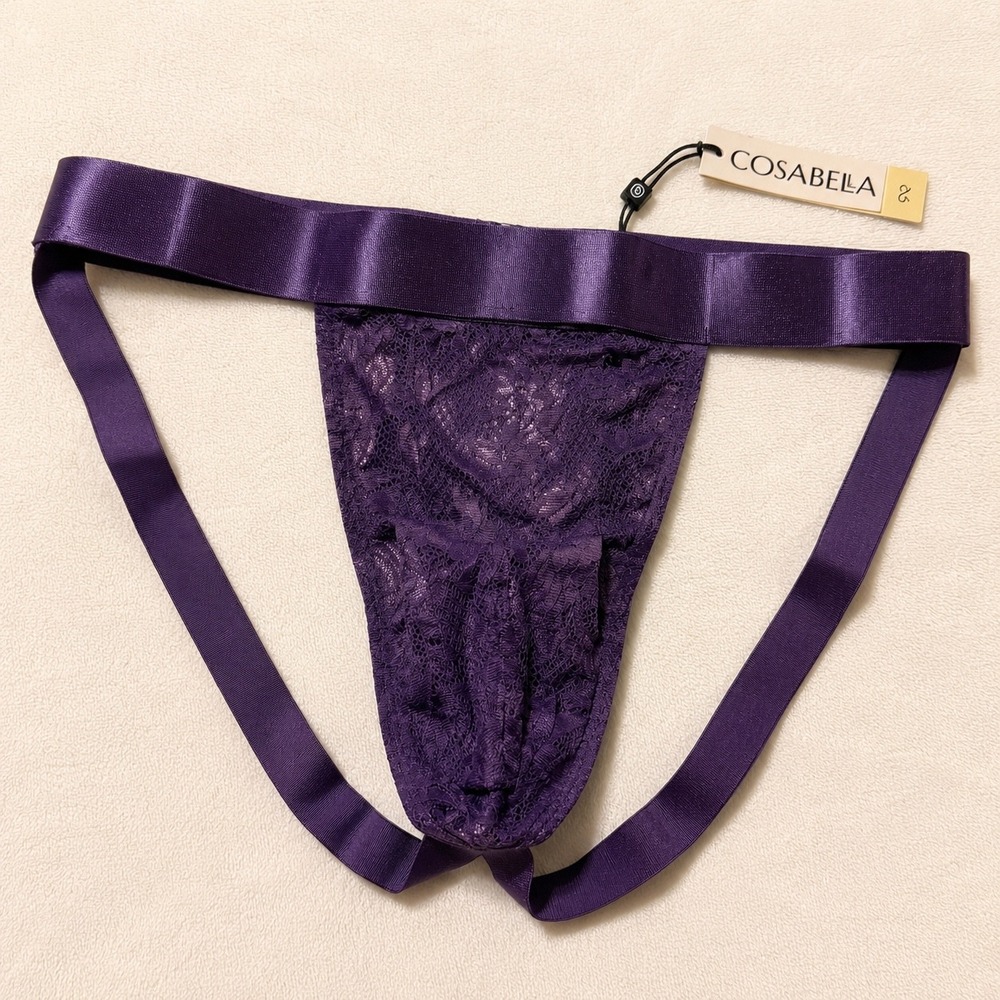 COSABELLA NSN Men's Jock Strap Lace Jockstrap - Size L / NWT